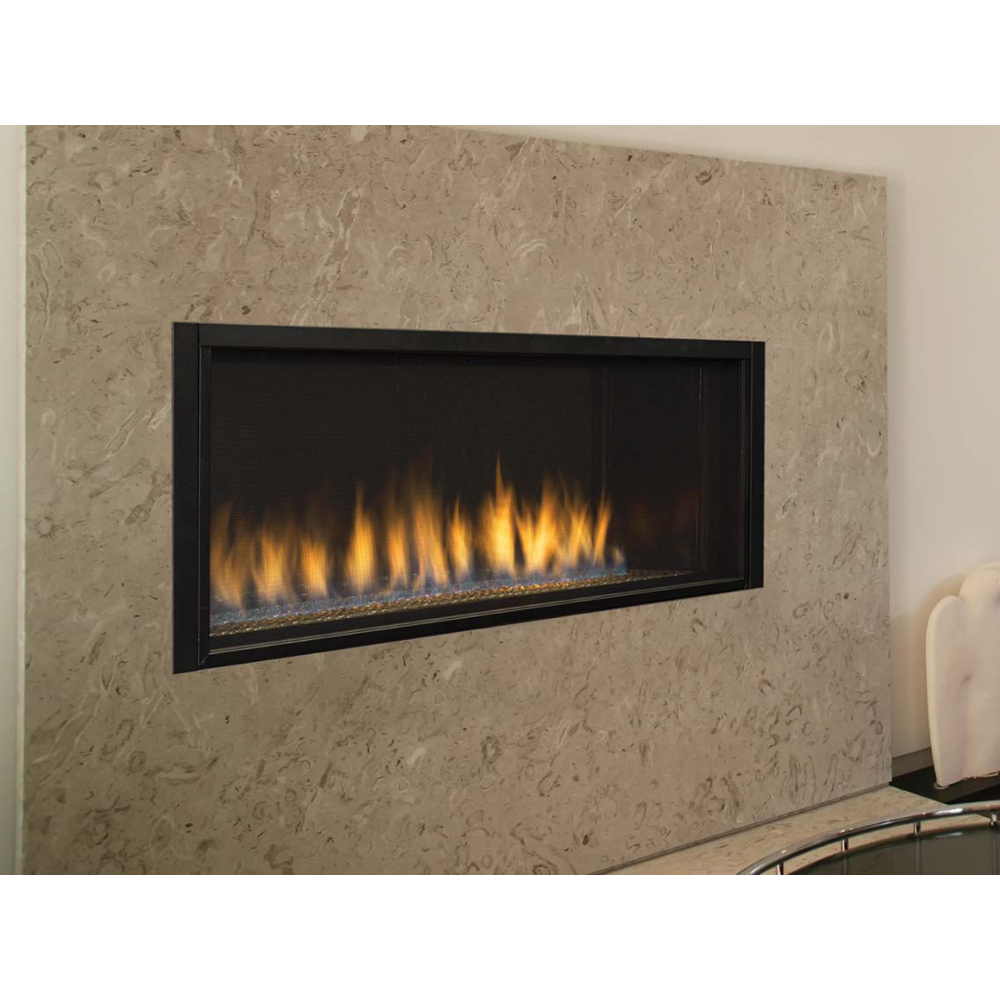 Superior 43" Linear Direct Vent Propane Gas Fireplace, Electronic Ignition - DRL4543TEP