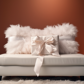 yos30_gift_beside_a_package_of_furry_sofa_cover__hyper_realist_0ac95c7f-6e22-4603-9b58-8bbf298dc3f3.png__PID:aed1e3ed-93e4-4d7f-970c-db8901f7d5f0