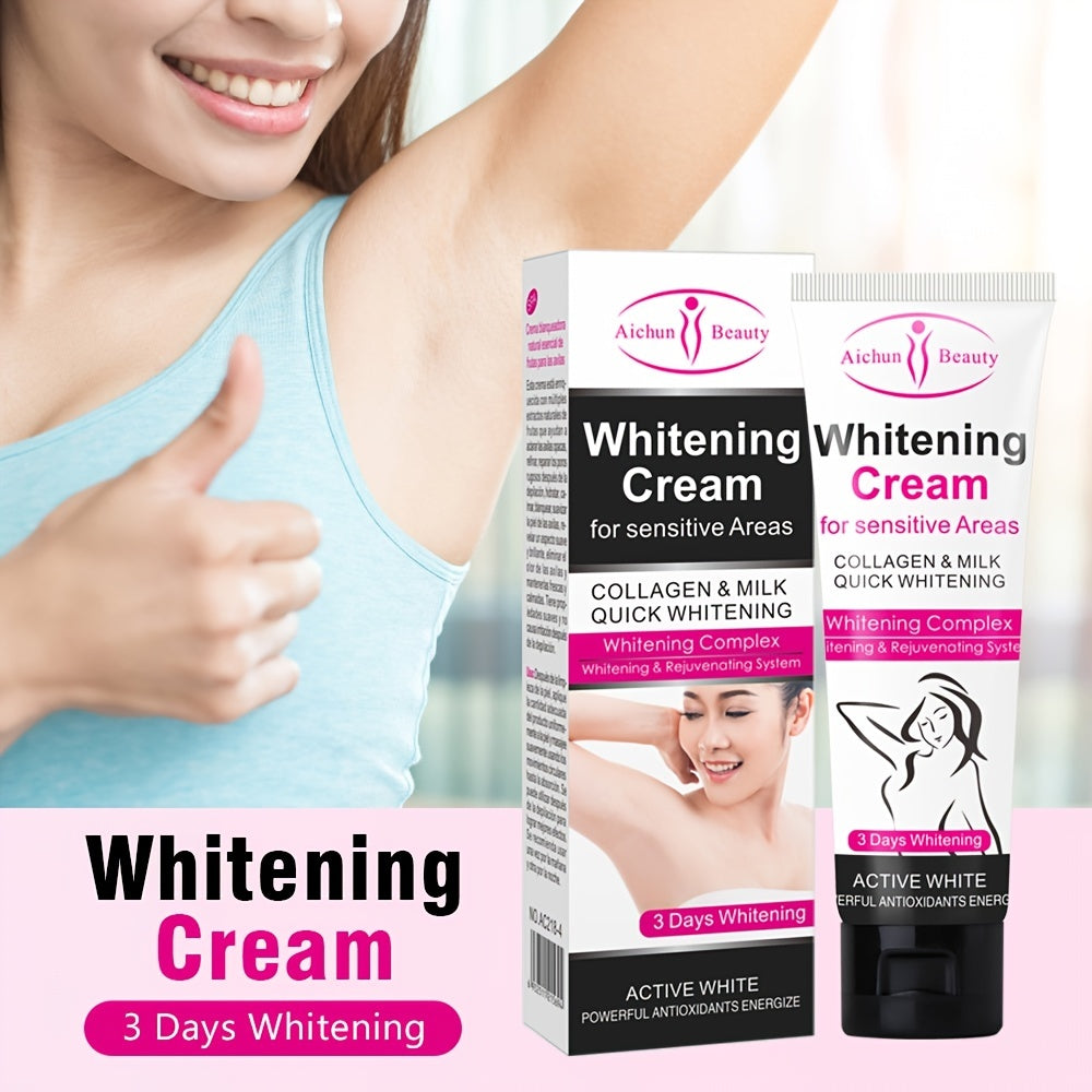1pc Armpit Brightening Cream: Get a Brighter, Smoother Underarm with 50g of Deodorant Body Milk Lotion!