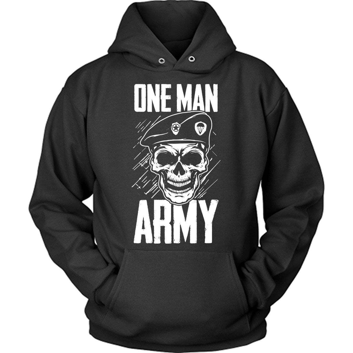 one man army hoodie