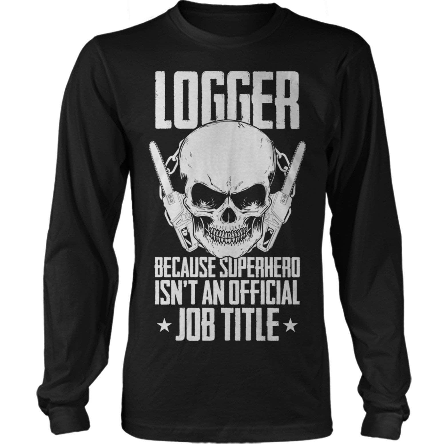 Superhero Logger Long Sleeve Tee