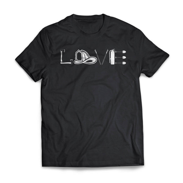 Firefighter Love - Firefighters T-Shirt – GetShirtz