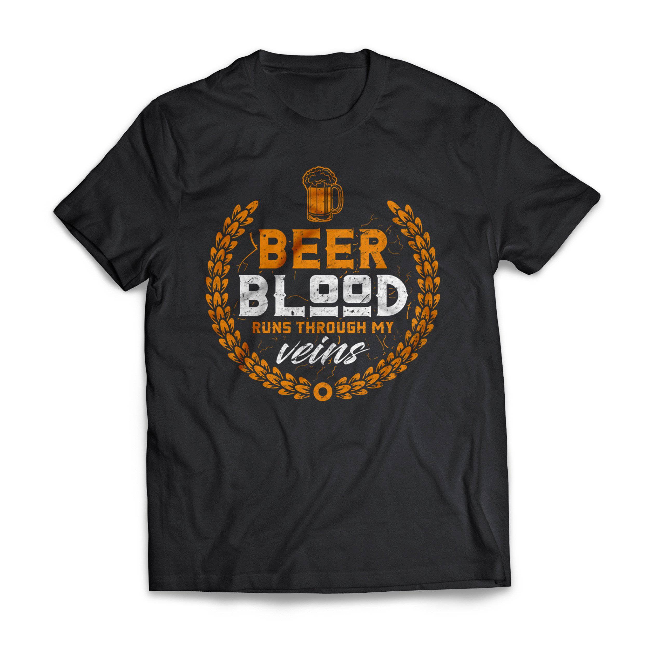 Beer Blood Short Sleeve Tee