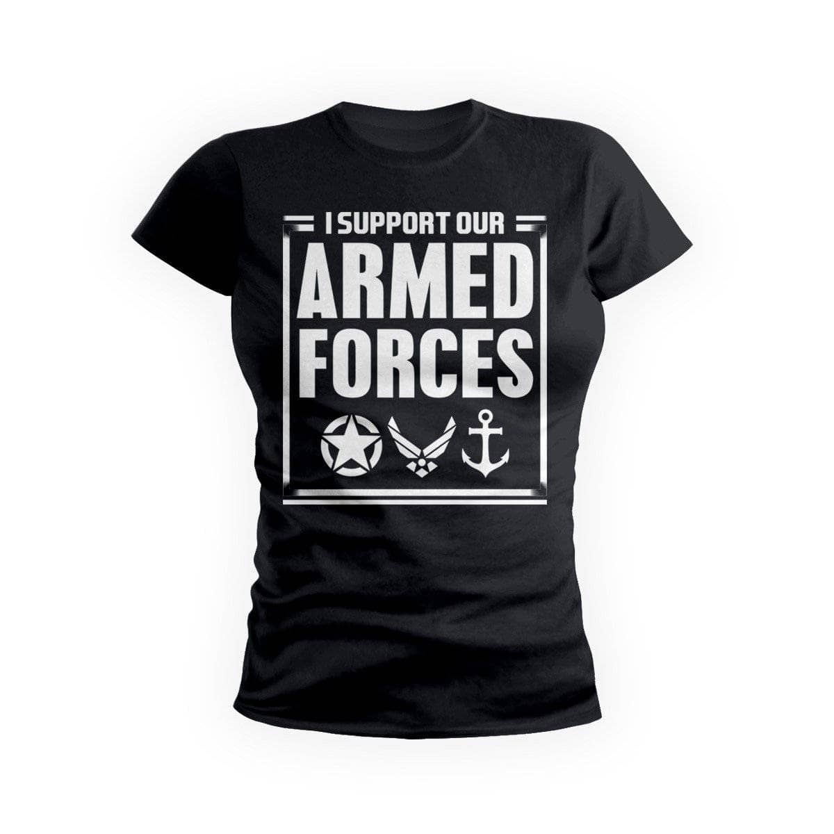Support Our Armed Forces Womens Tee
