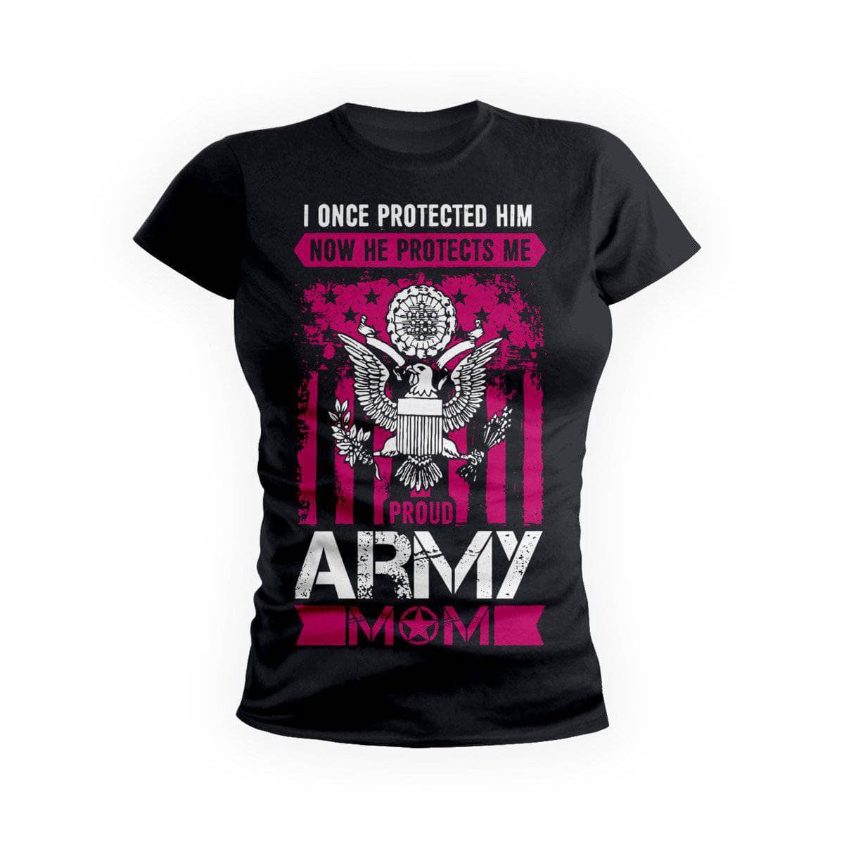 Army Protects Mom Army Army Moms Military T Shirt Getshirtz 1766