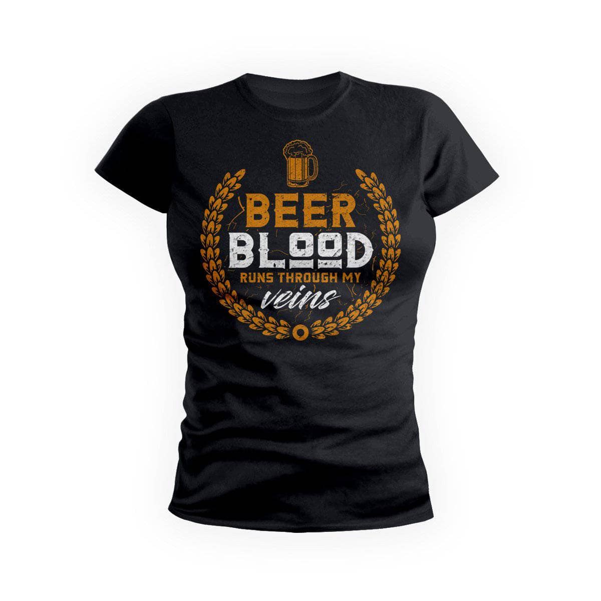 Beer Blood Womens Tee