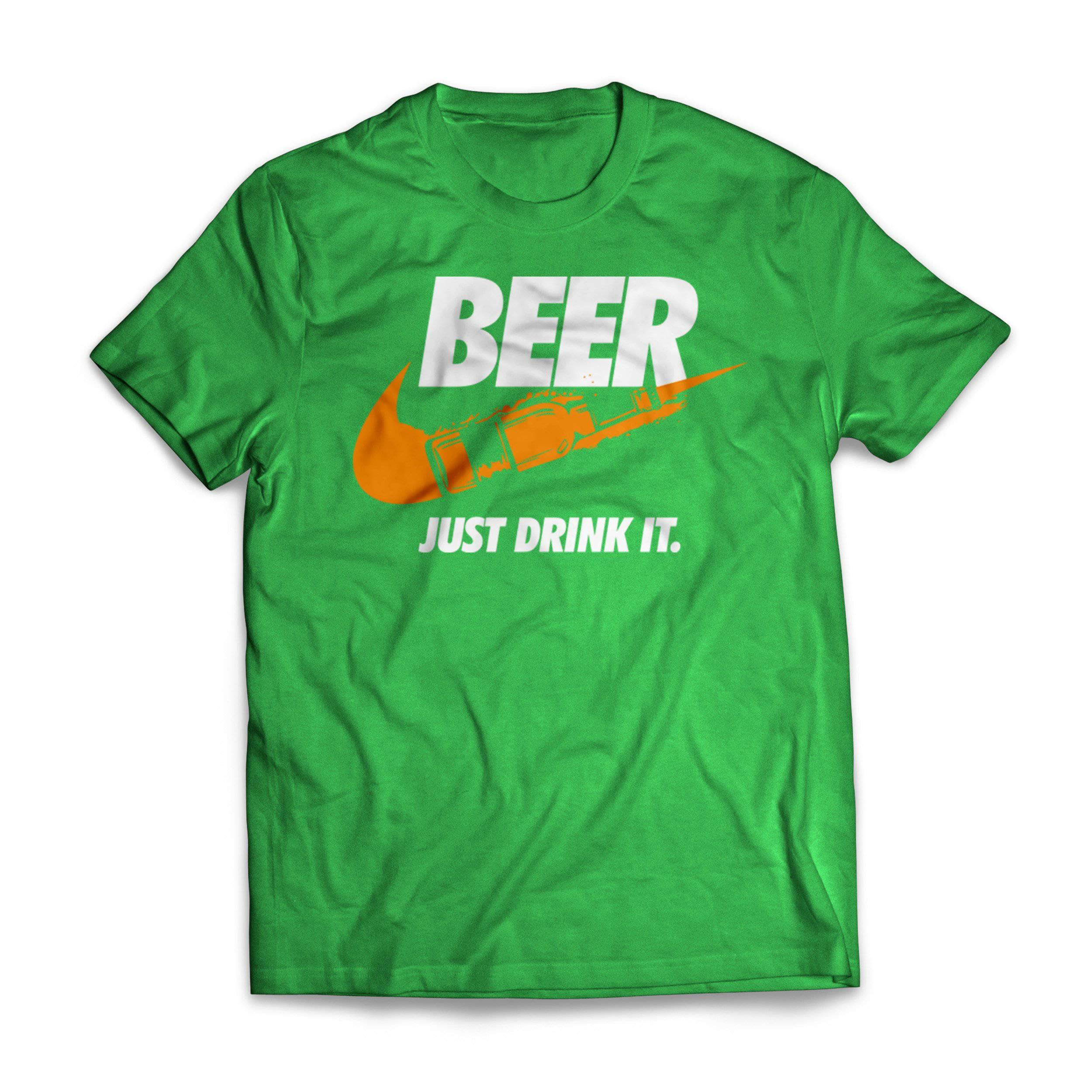 Beer Just Drink It Short Sleeve Tee