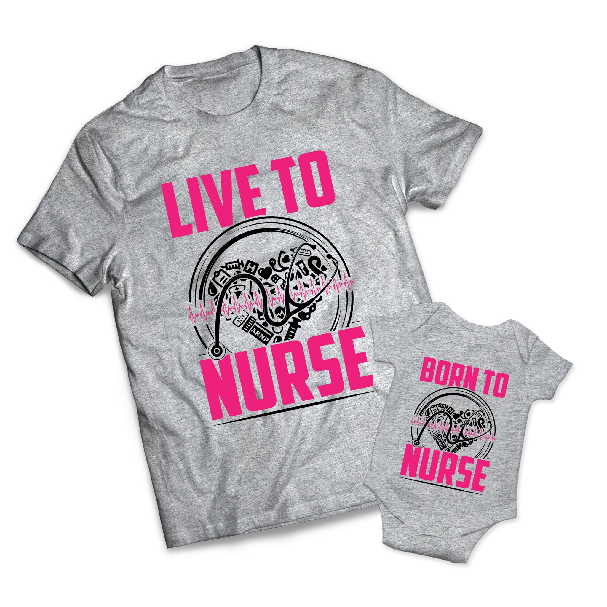 Born To Nurse Set Nurses Matching Shirts – Getshirtz