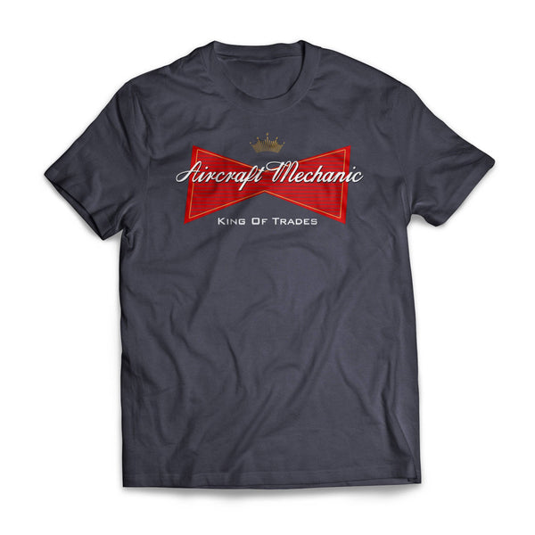 Aircraft Mechanic King Of Trades - Mechanics T-Shirt – GetShirtz