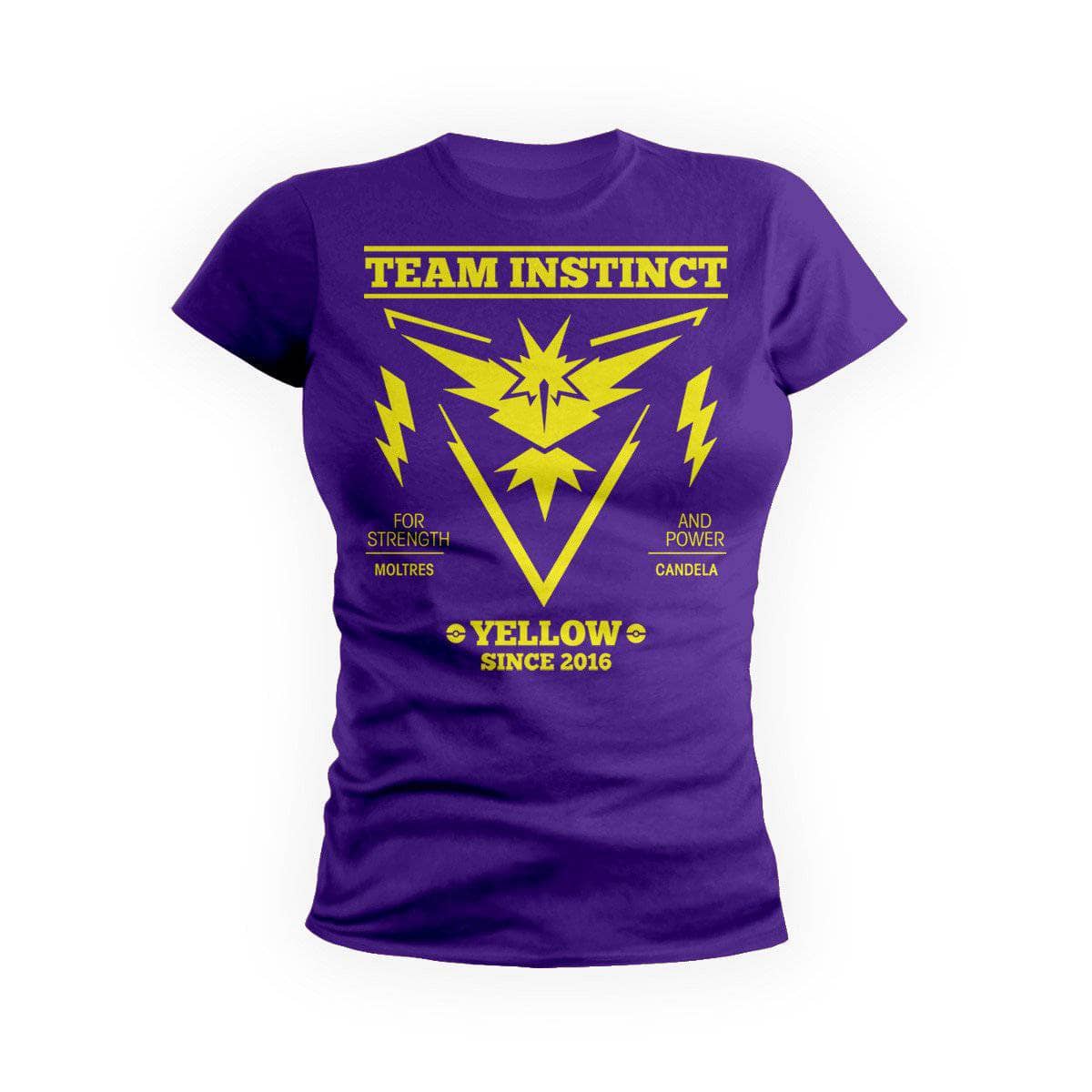 Team Instinct Pokemon T Shirt Getshirtz - team instinct shirt roblox