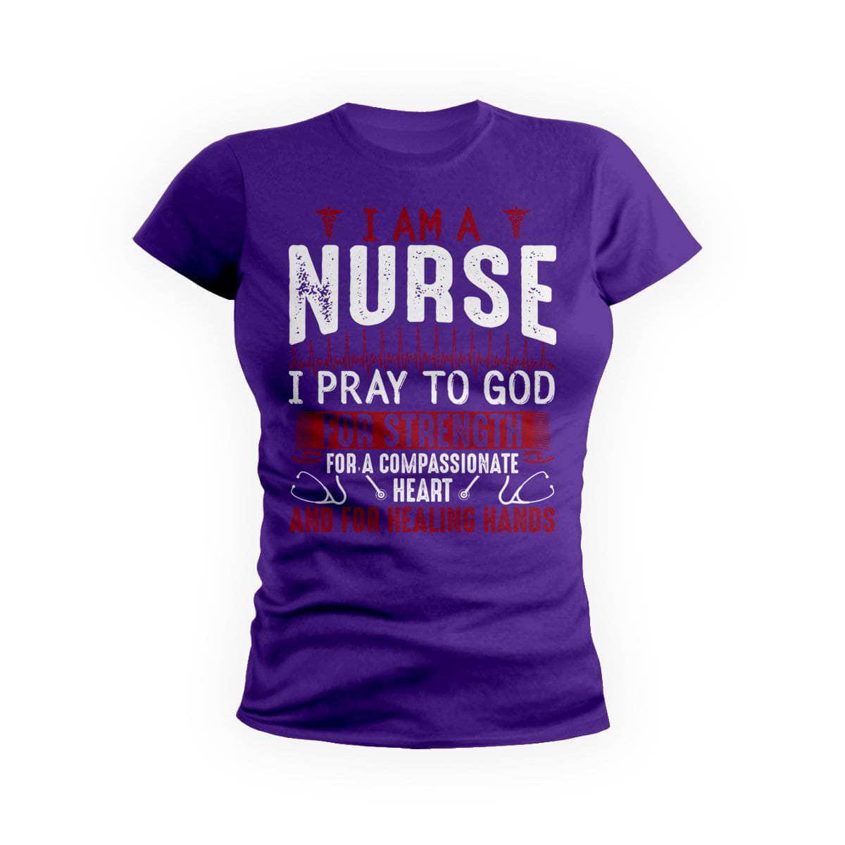 Nurse Pray To God - Nurses Nurses And Medical T-Shirt – GetShirtz