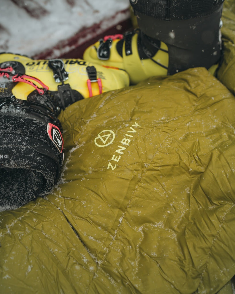 Wintercamping Van | Zenbivy Sleeping Bag Systems