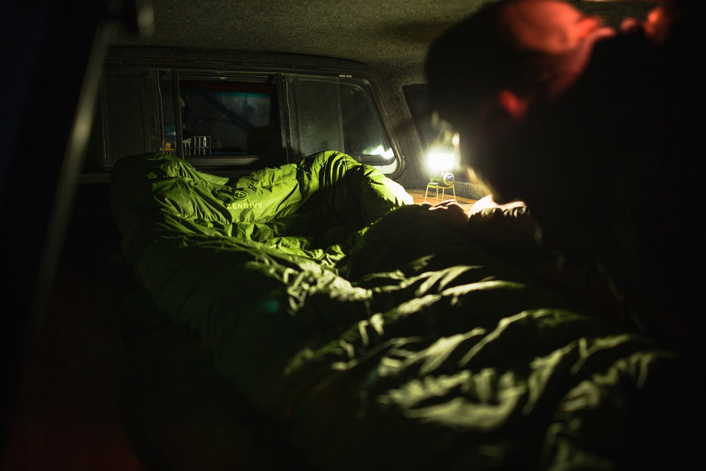 Wintercamping, Mason Strehl | Zenbivy