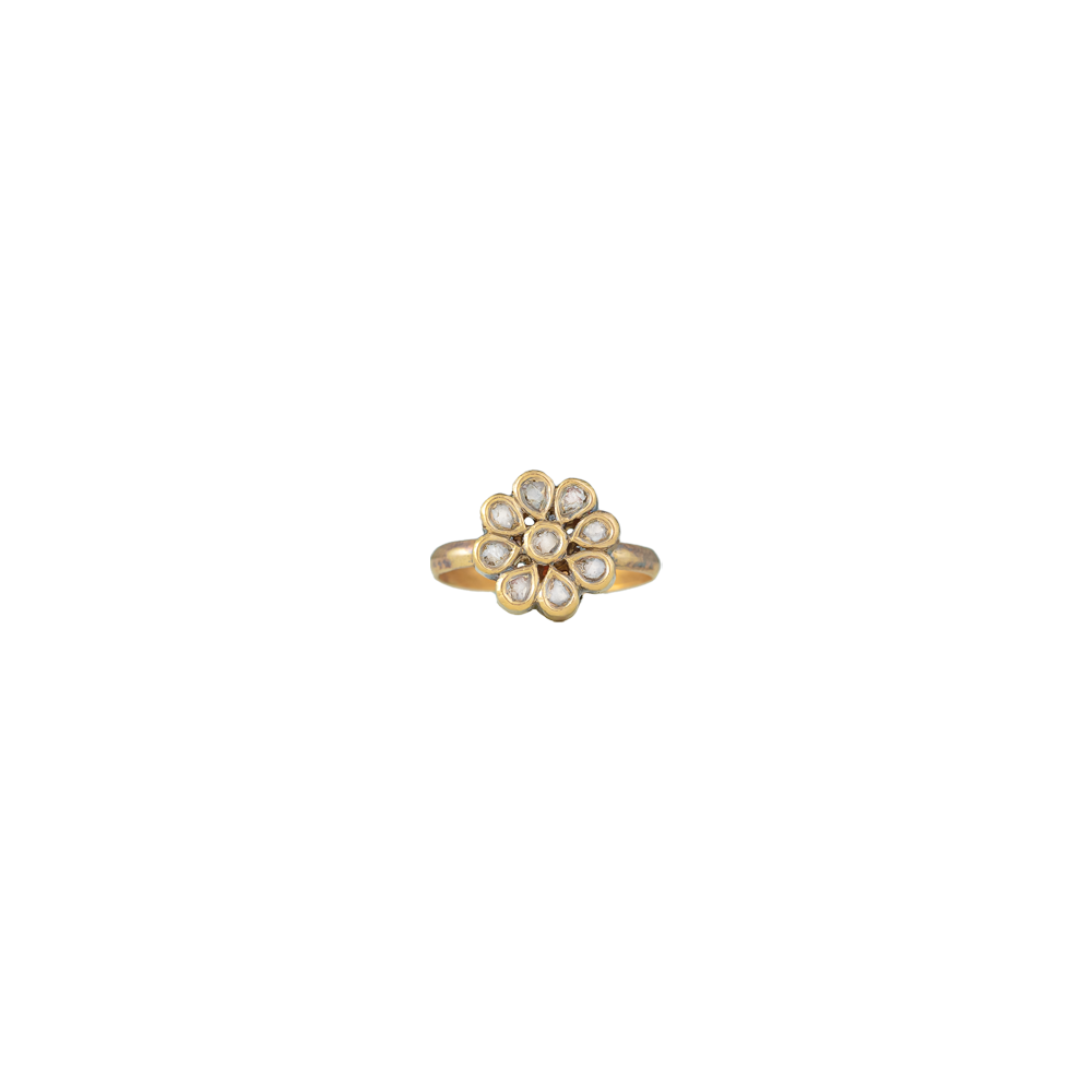 Diamond Polki Ring