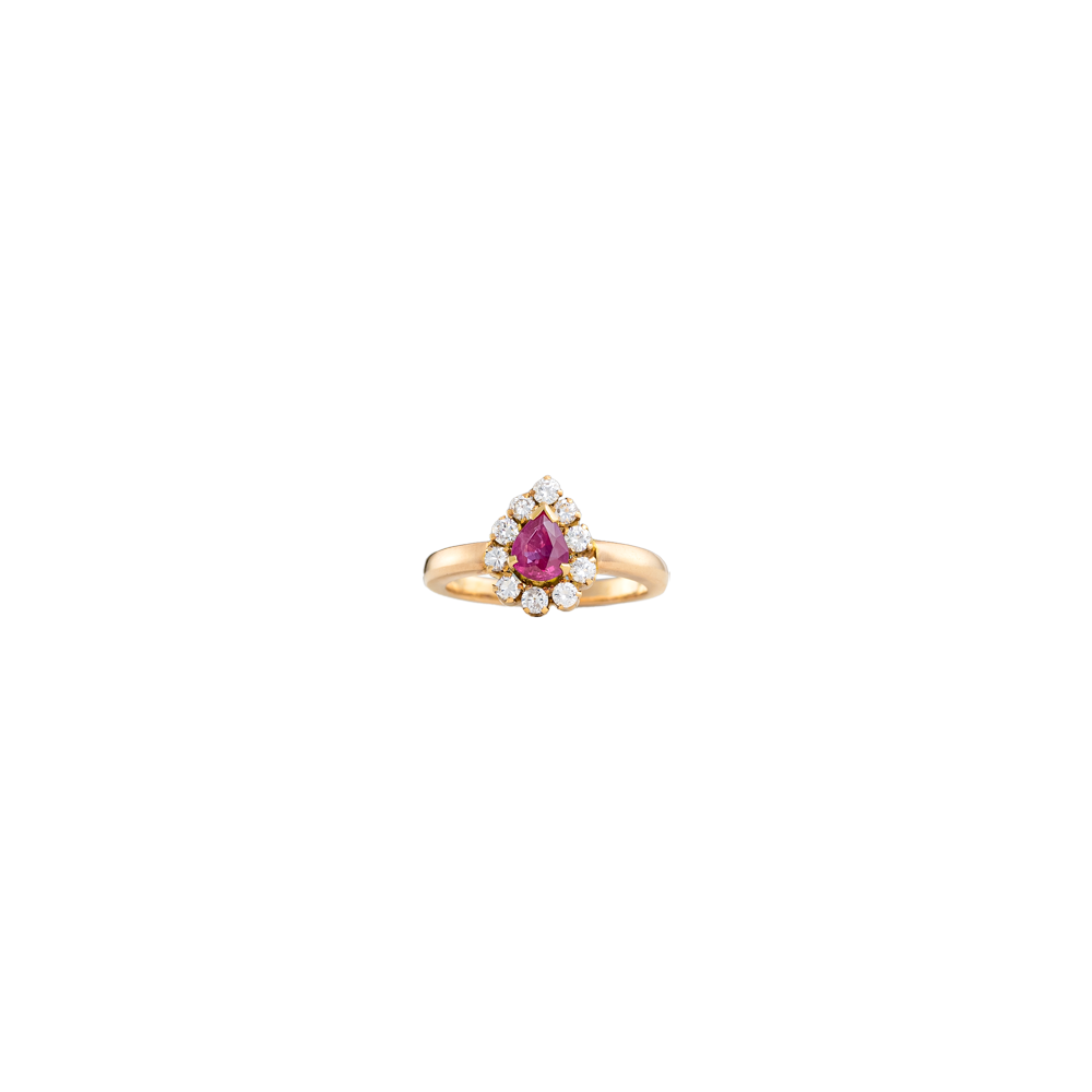 Ruby Diamond Ring