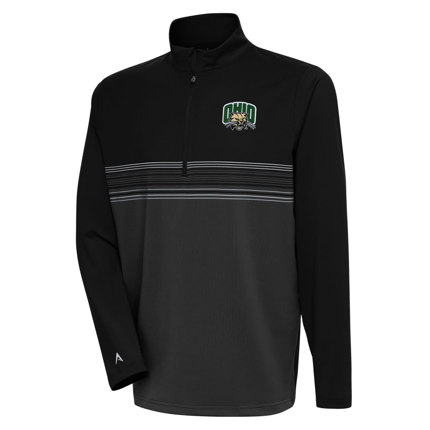 Ohio Bobcats Men's Antigua Pace Quarter-Zip