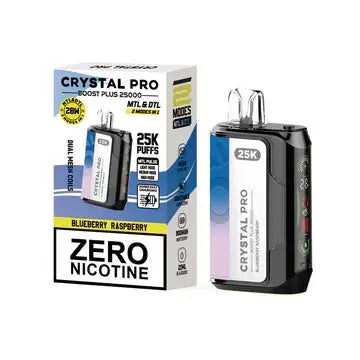 0% Crystal Pro Boost Plus 25000 Disposable Vape Pod Device - 0mg - Box of 5 My StoreNot Found Vape wholesale supplies