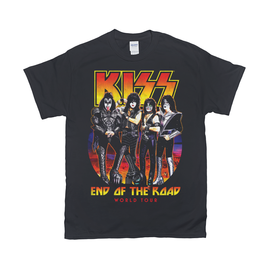 Kiss t-shirt End Of The Road size S