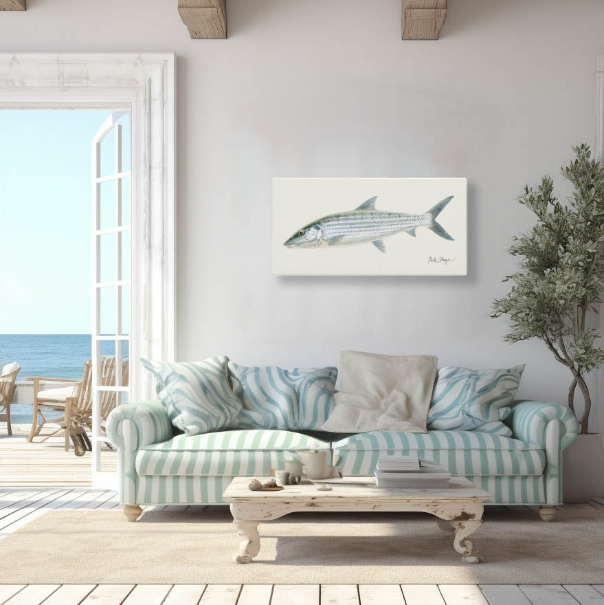 New! Bonefish Metal Print - A Stunning Addition to Your Home Decor