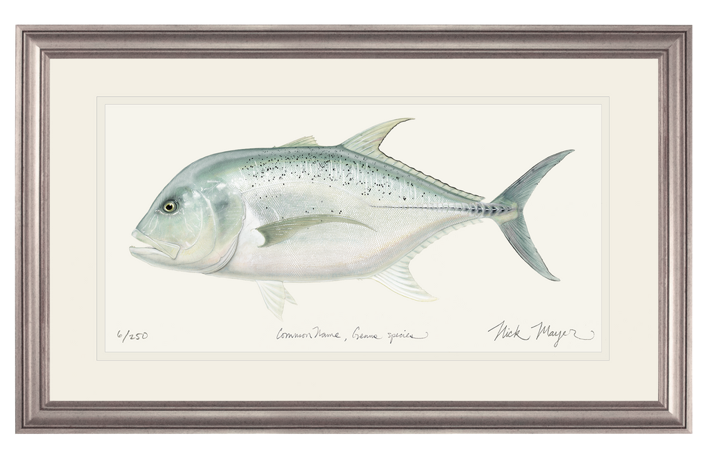 Giant Trevally Painting