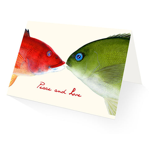 fish holiday card