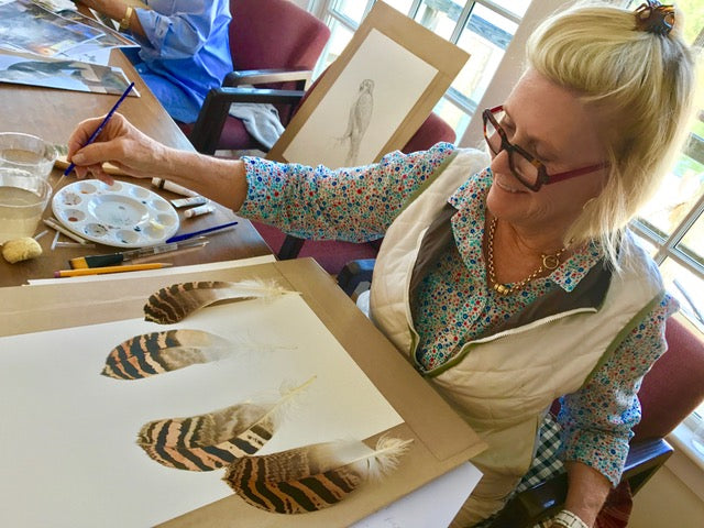 bustard feather