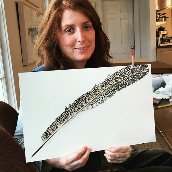 Argus pheasant feather