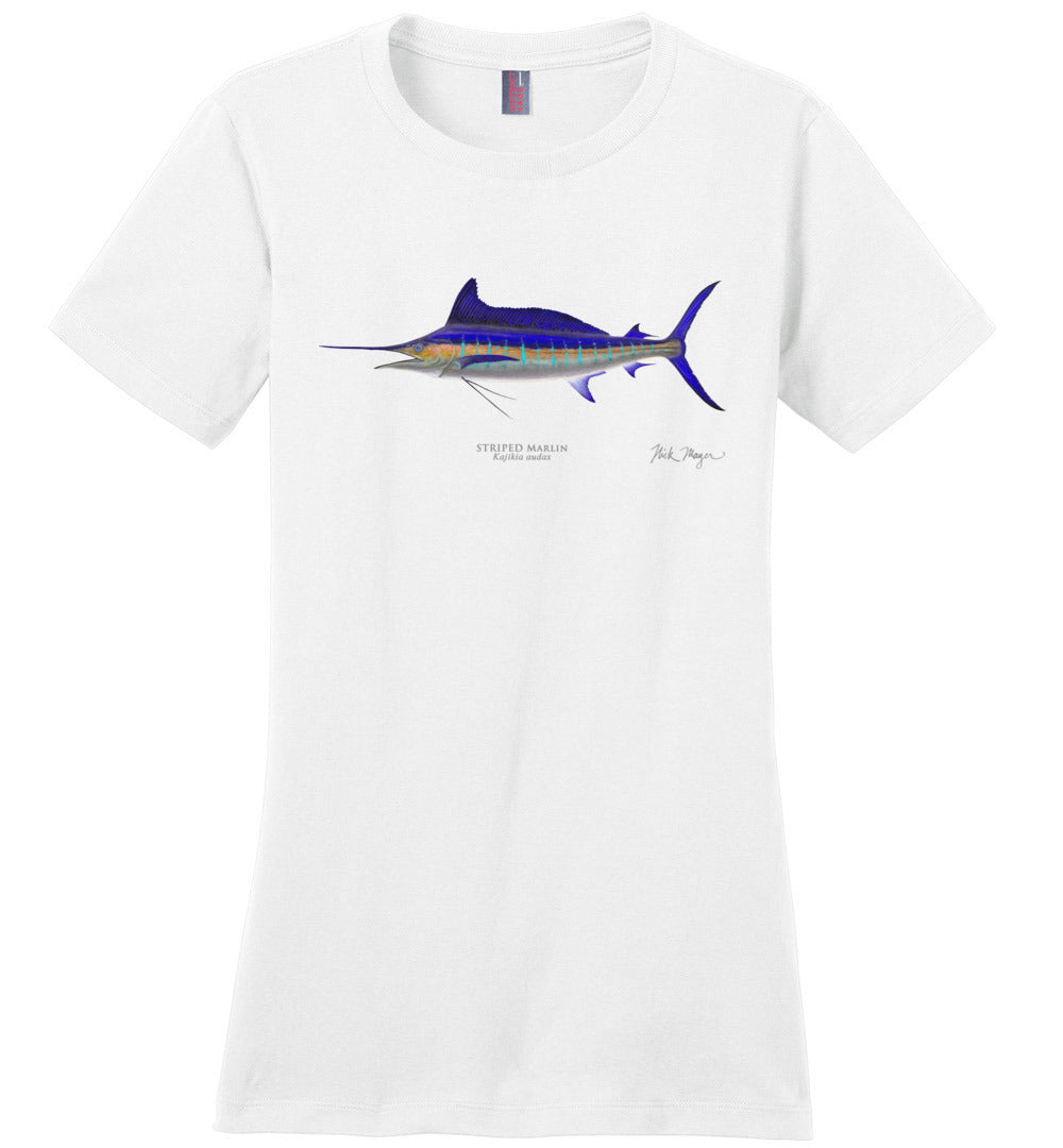 Striped Marlin Print: Captivating art for fishing enthusiasts