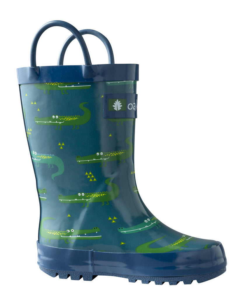 crocodile rain boots