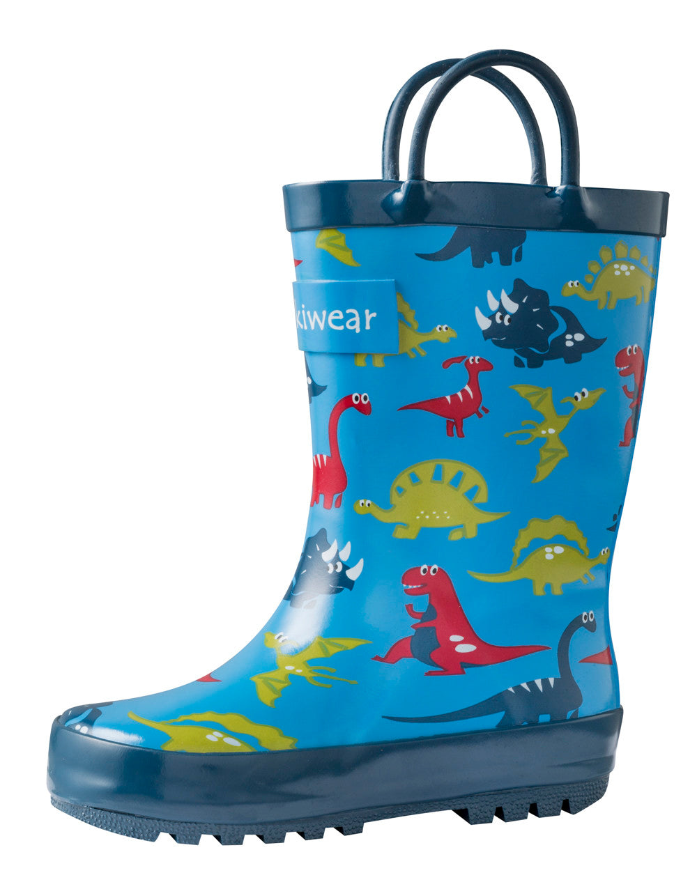 Children's Rubber Rain Boots, Blue 