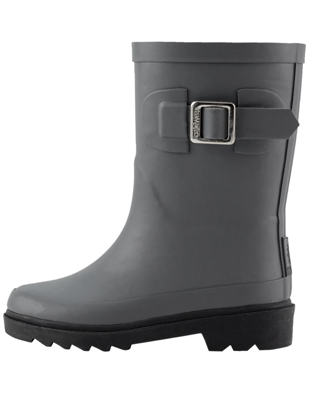 gray rubber boots