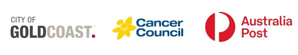 Proud Supporters of City of Gold Coast Cancer Council Australia Post