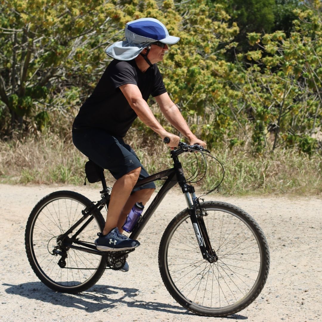 hat for biking