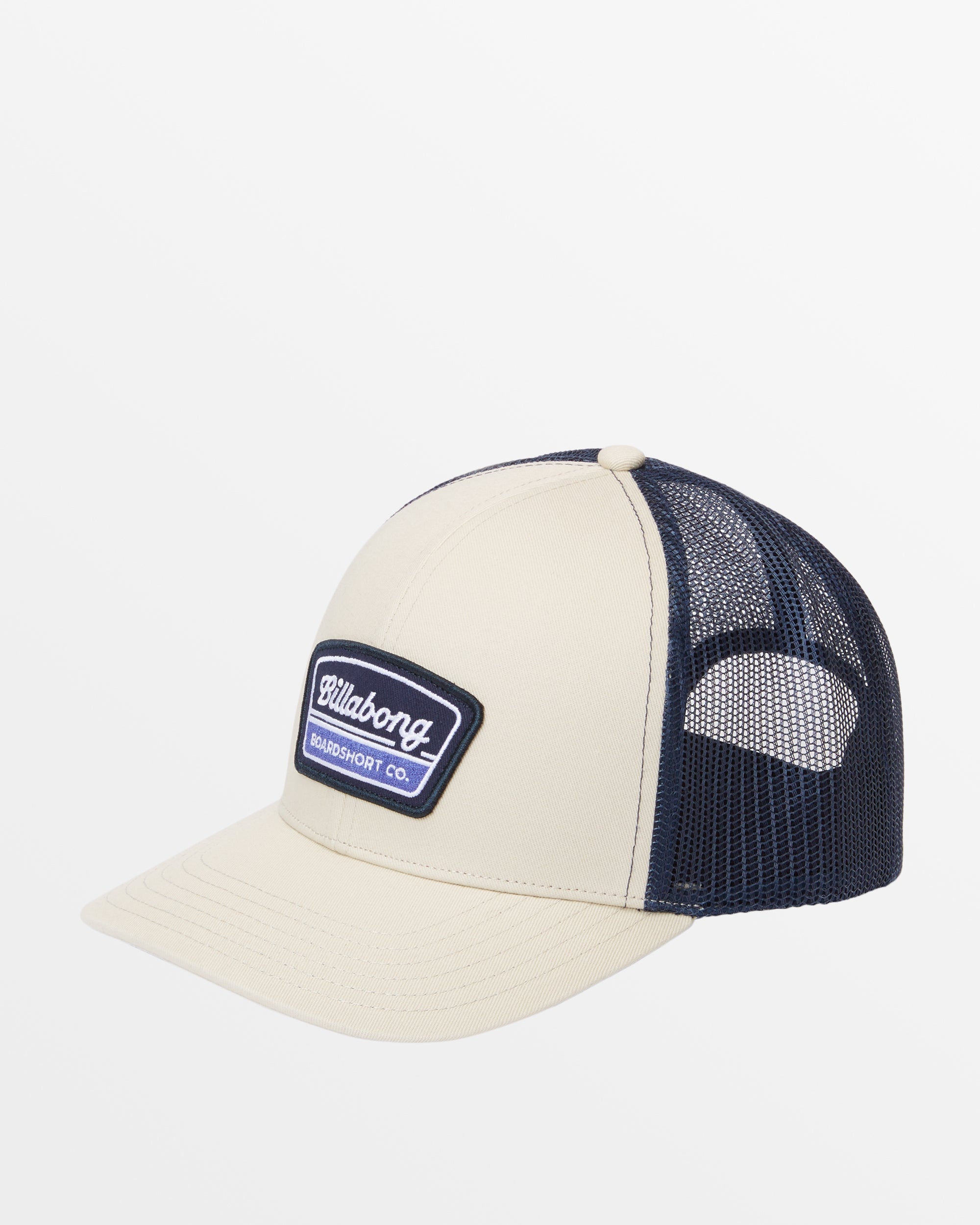 Walled Trucker Hat - Cream