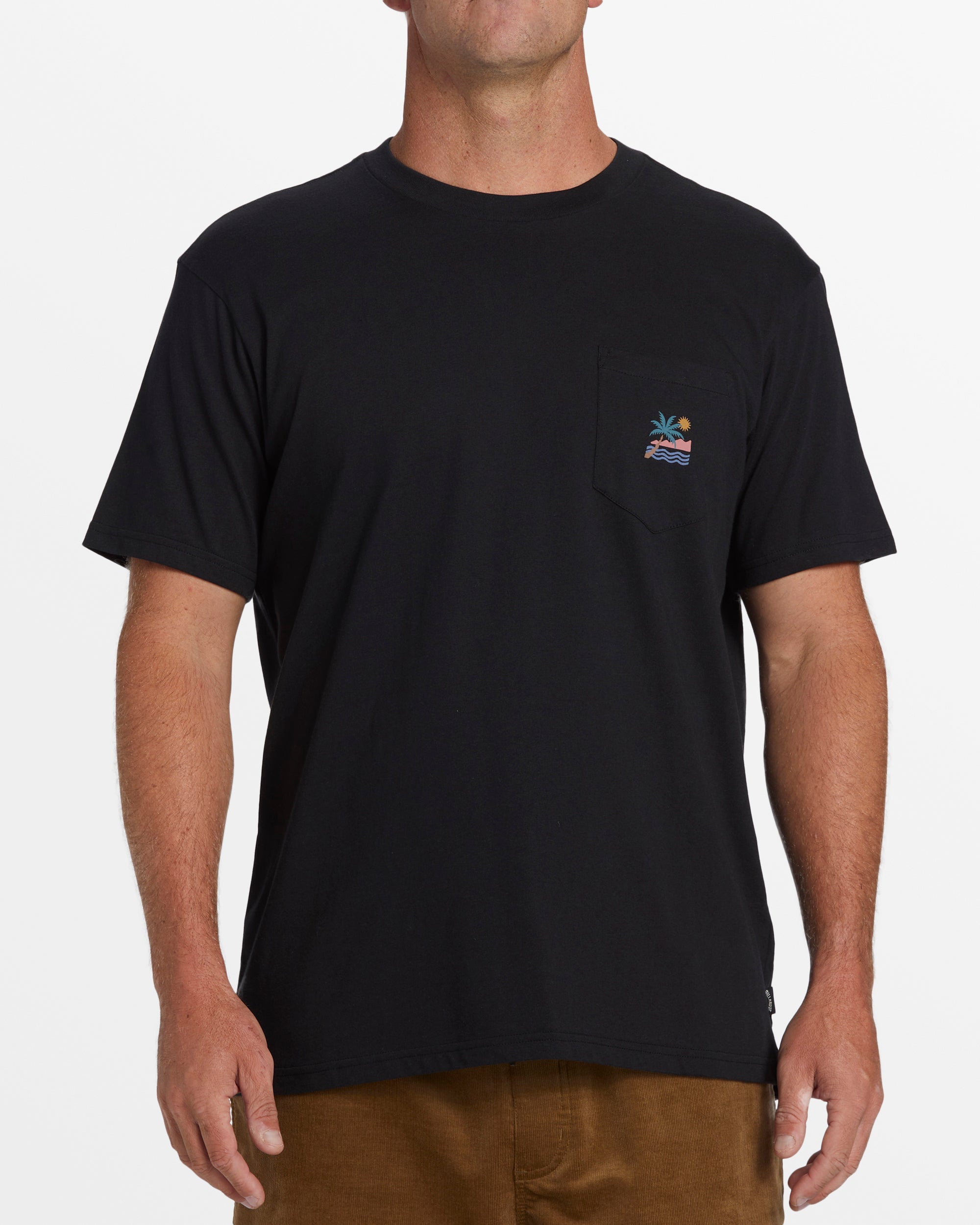 Troppo Pocket T-Shirt - Black