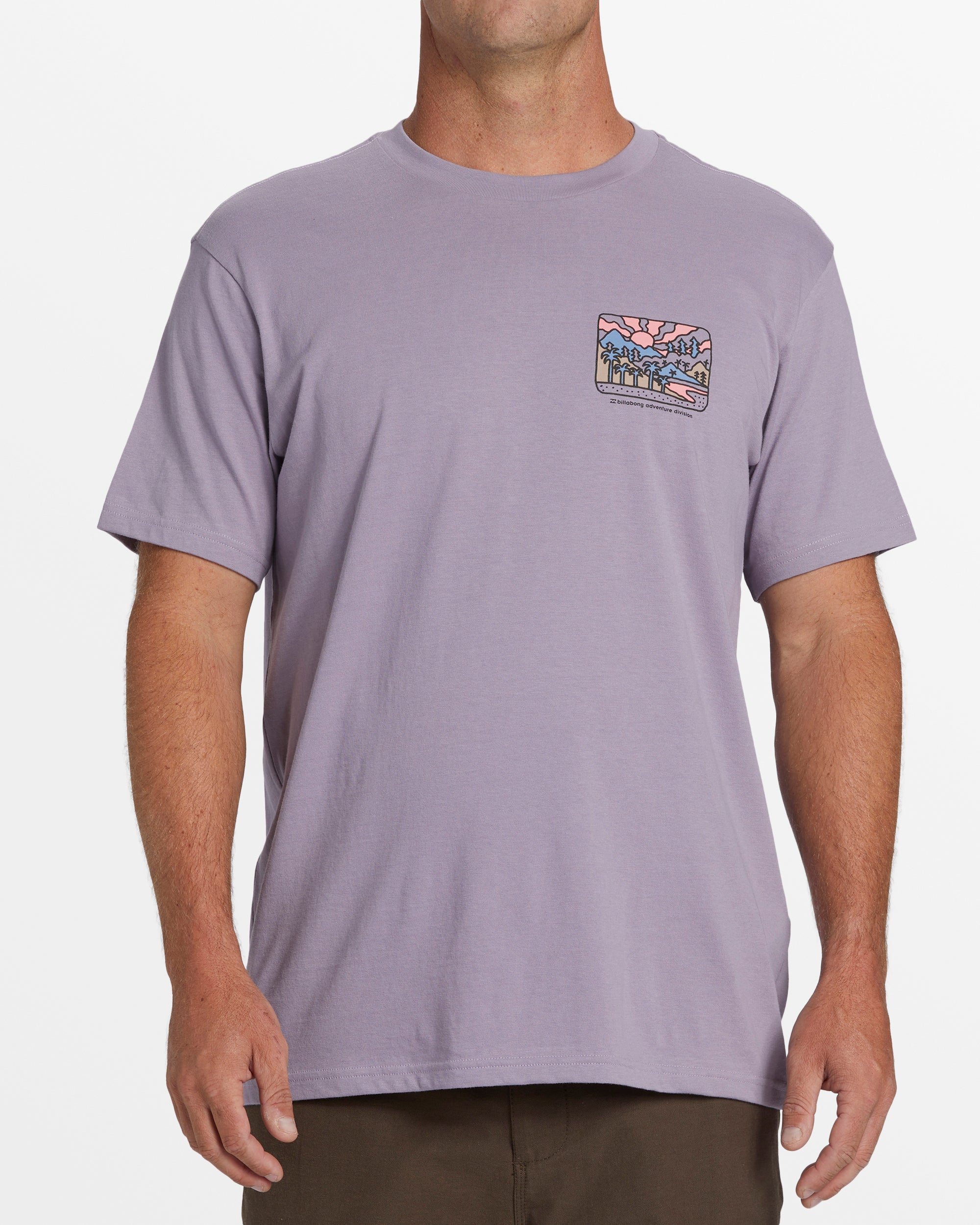 A/Div Shine T-Shirt - Purple Ash