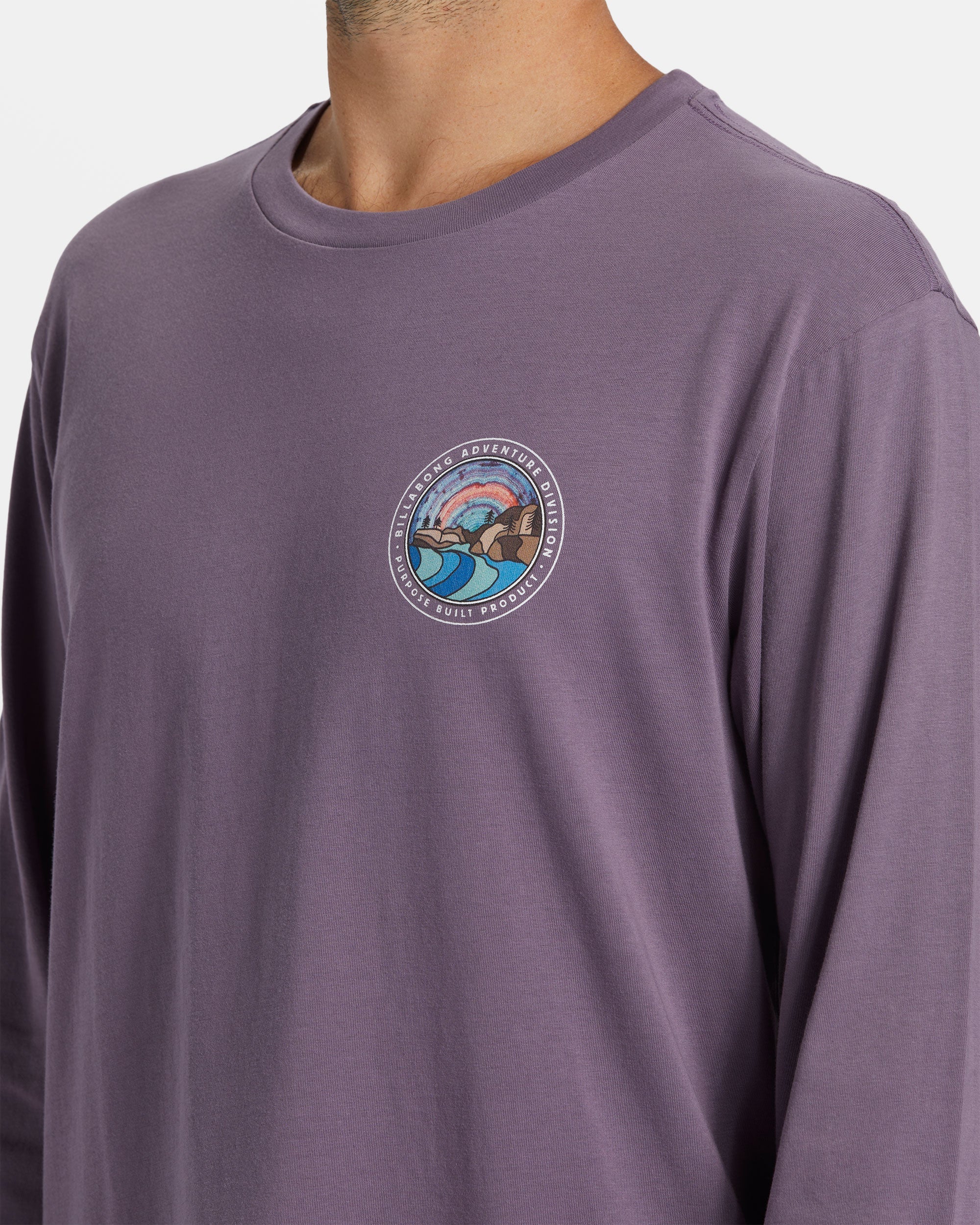 Rockies Long Sleeve T-shirt - Dusty Grape