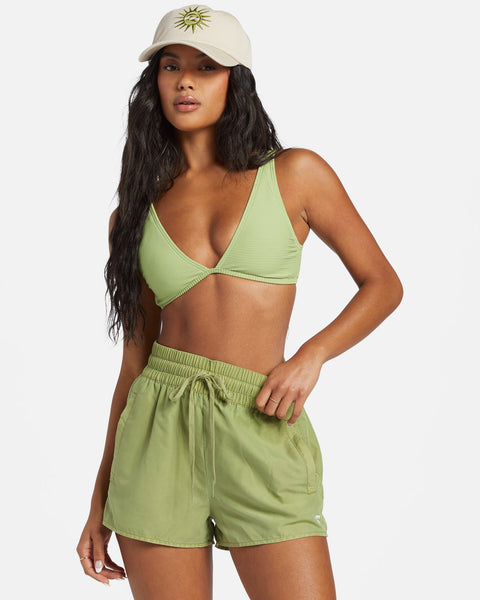 Free People Movement Take A Plunge Bodysuit Surf Shorts Romper XS
