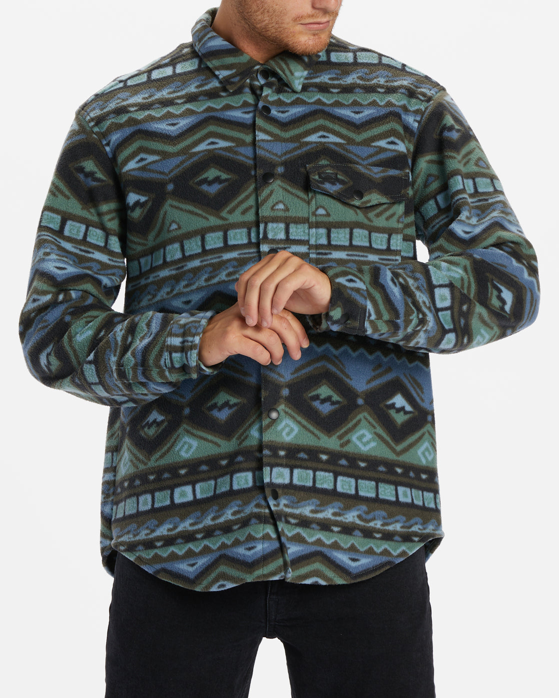 A/Div Furnace Flannel Shirt - Raven