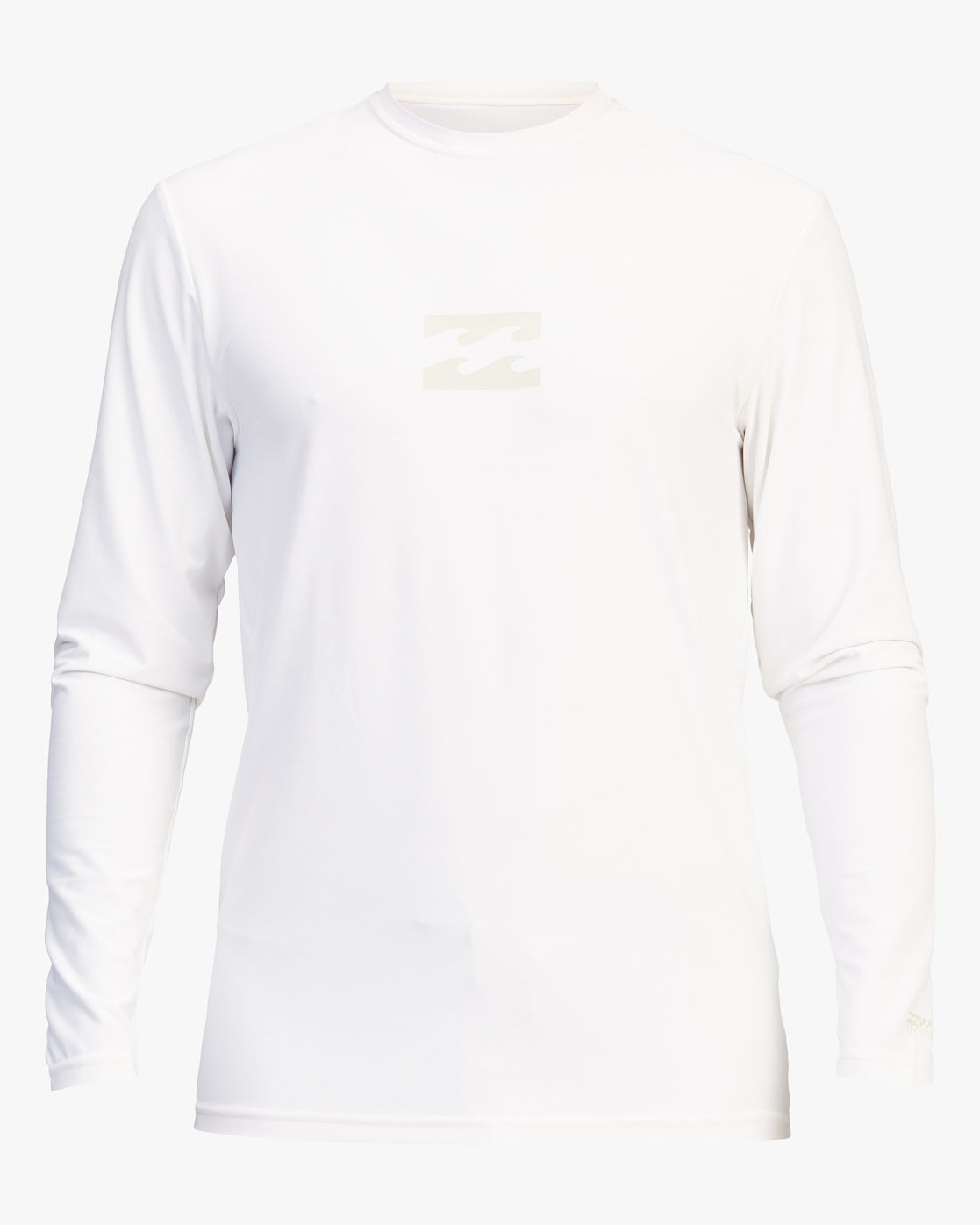 All Day Wave Loose Fit Long Sleeve Surf Tee - White