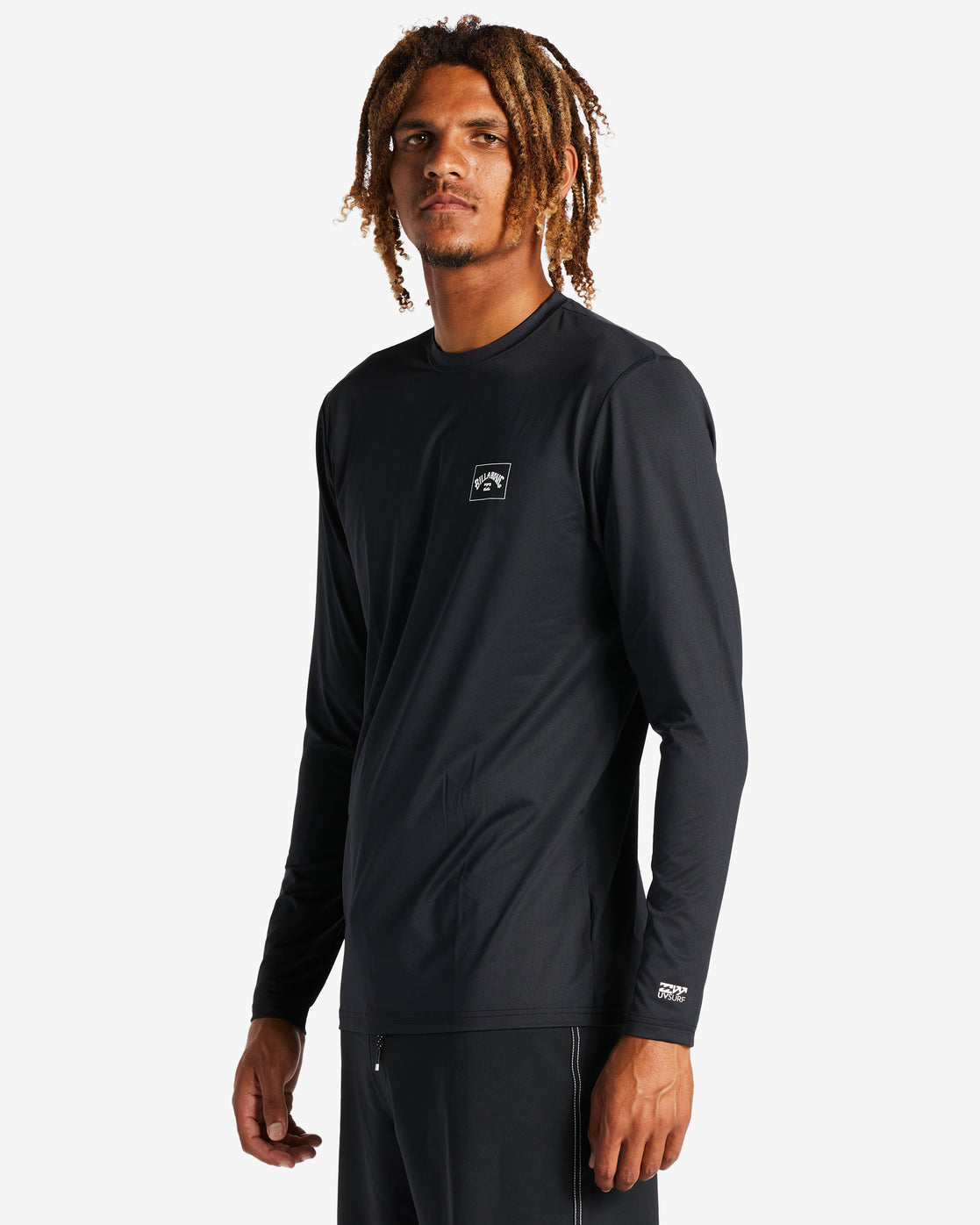 Arch Mesh Upf 50 Long Sleeve Surf Tee - Black