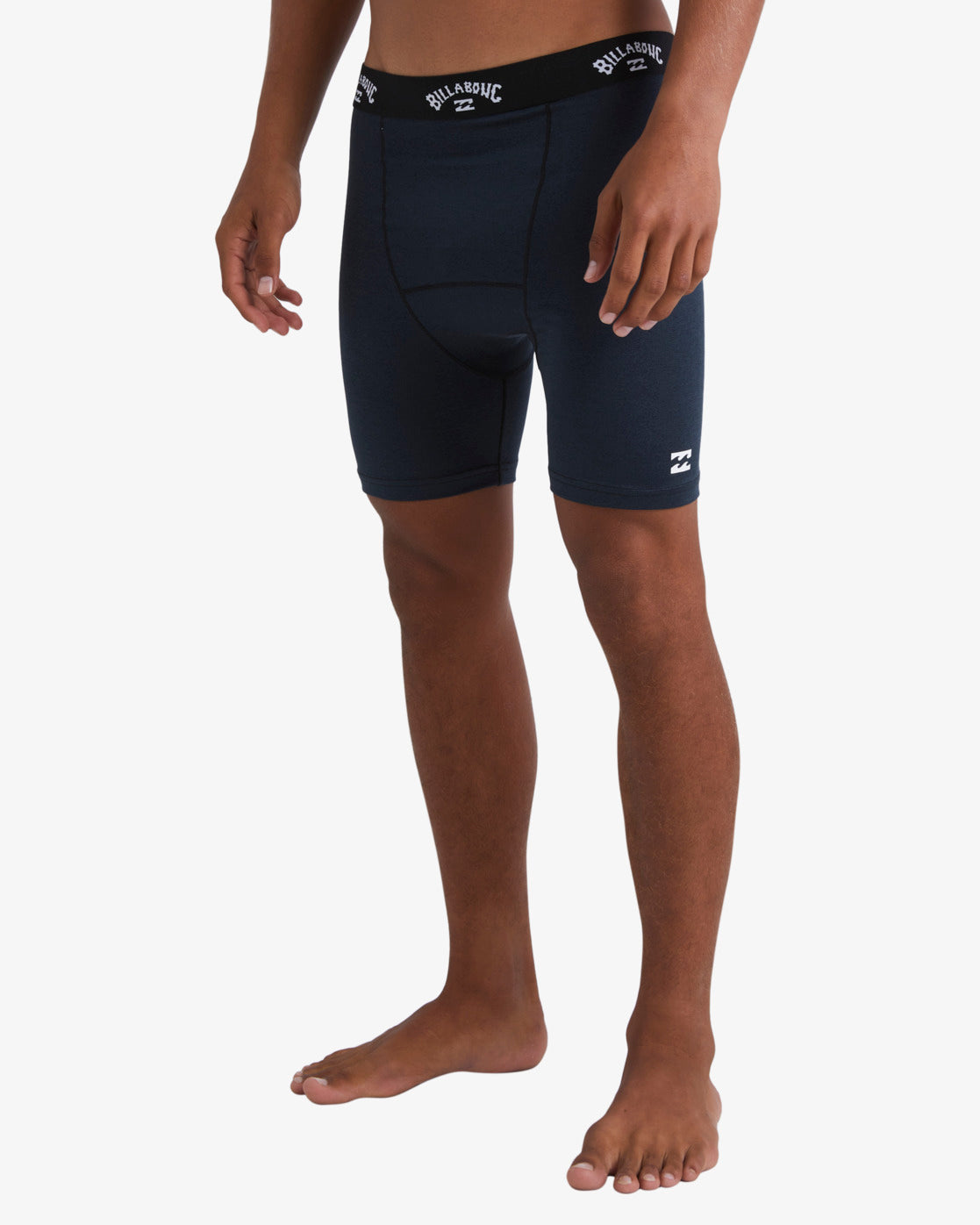 All Day Compression Surf Shorts - Black Heather