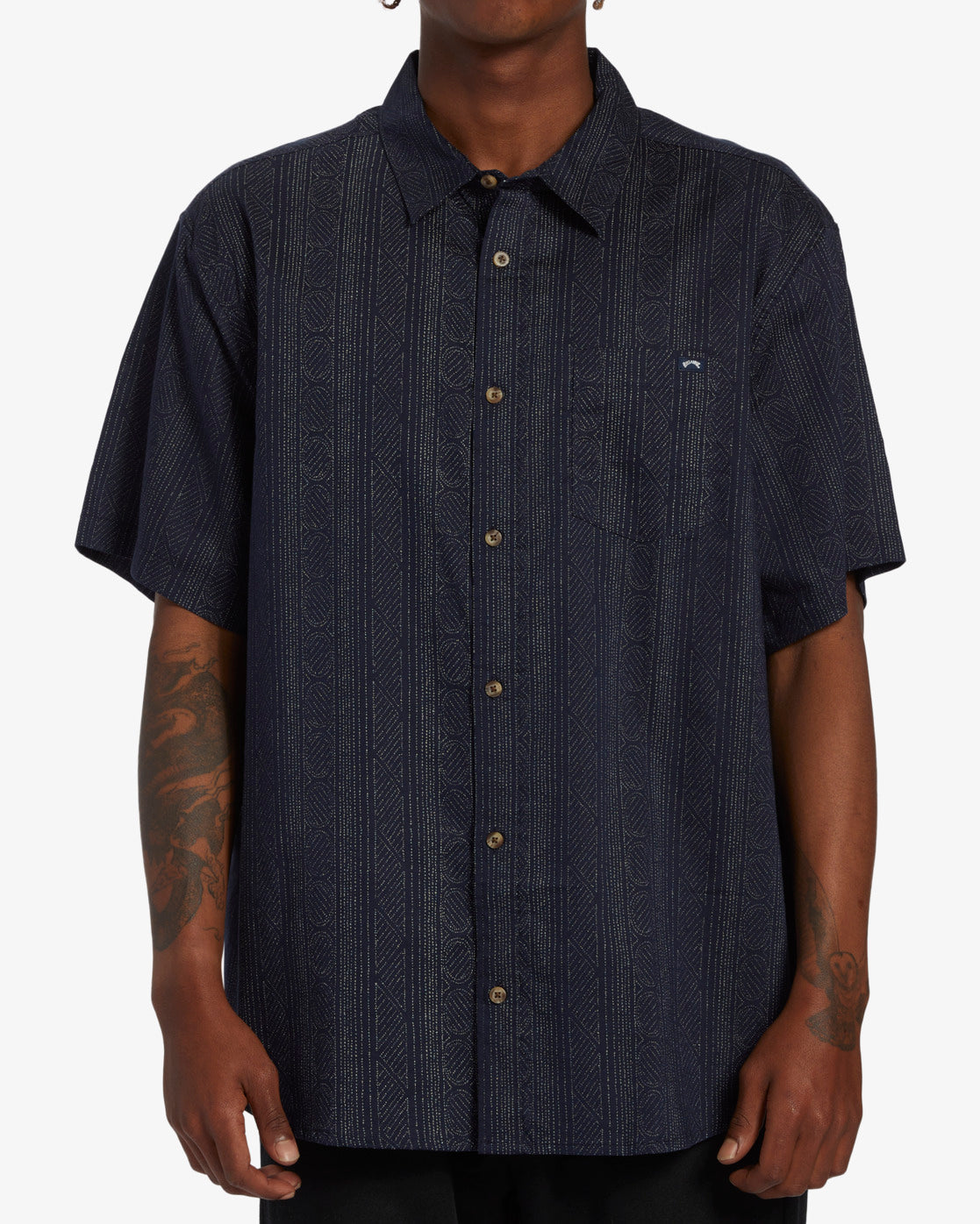 Sundays Mini Short Sleeve Shirt - Vintage Indigo