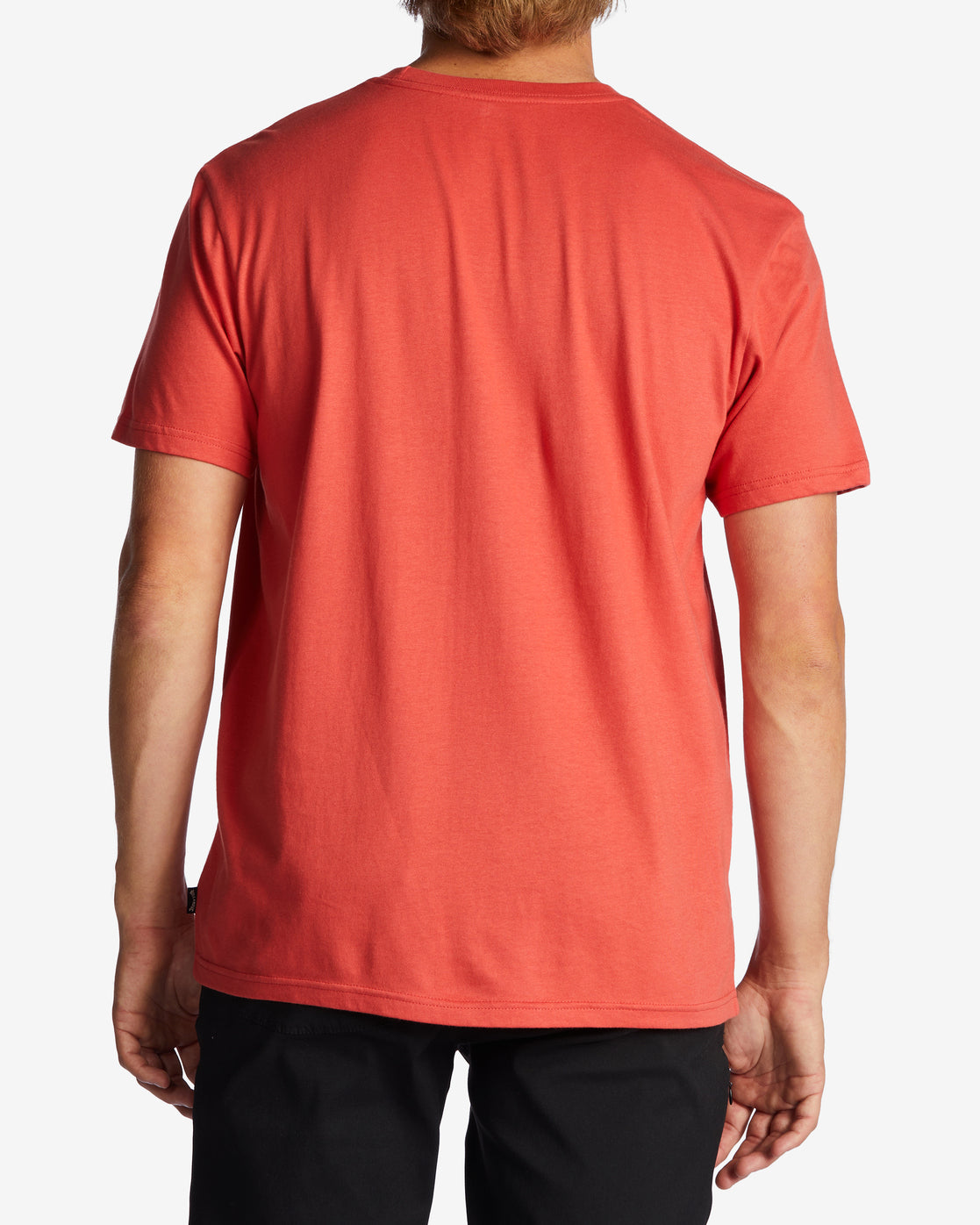 Stacked Arch T-Shirt - Dark Coral