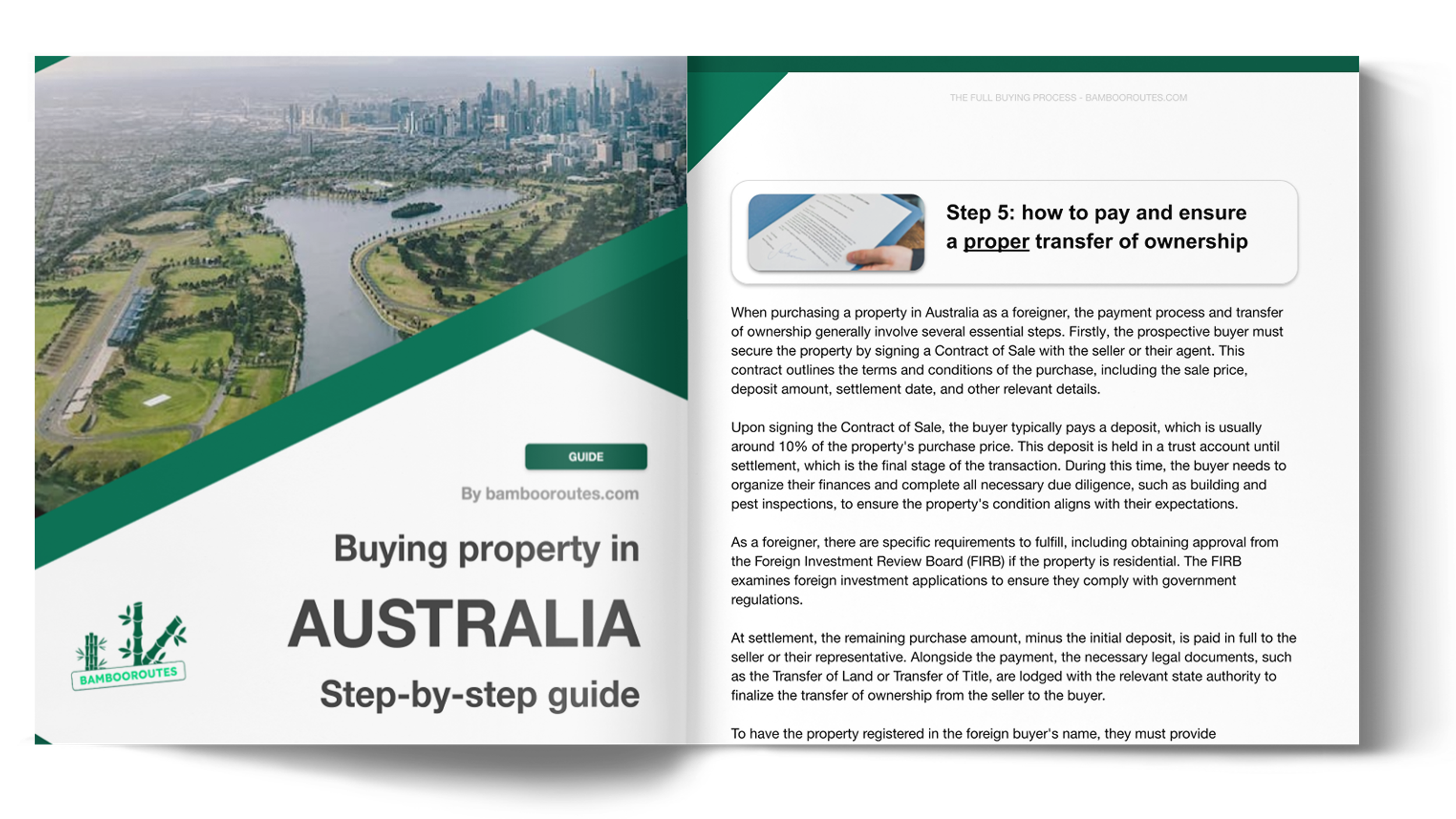 buying property foreigner Australia