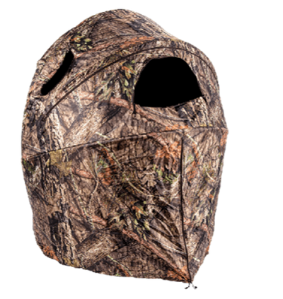 Ameristep Pop-Up Hunting Ground Blind Tent Chair with Camo Cover for Deer Hunting