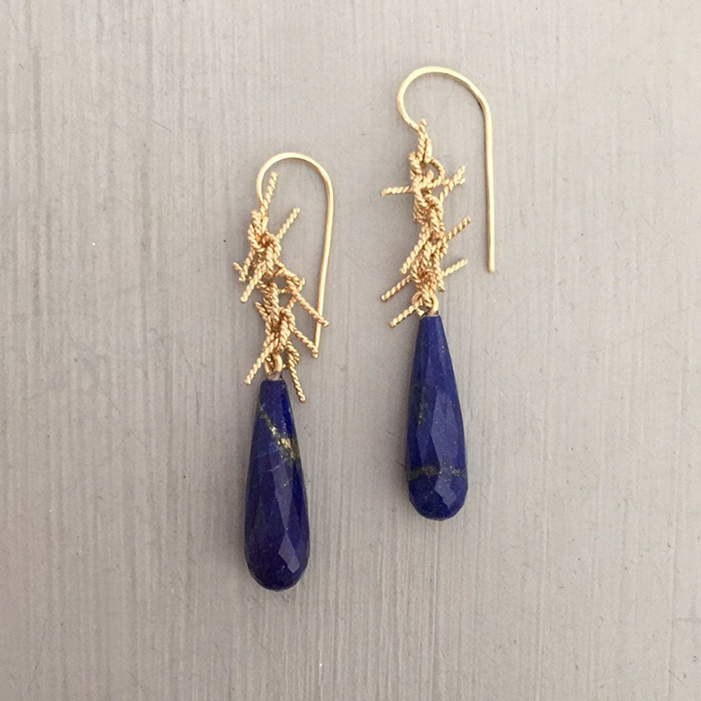 lapis lazuli and gold jewelry