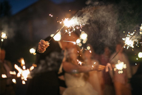 Shine Bright With 4 Magical Wedding Sparkler Moments You’ll Love 2