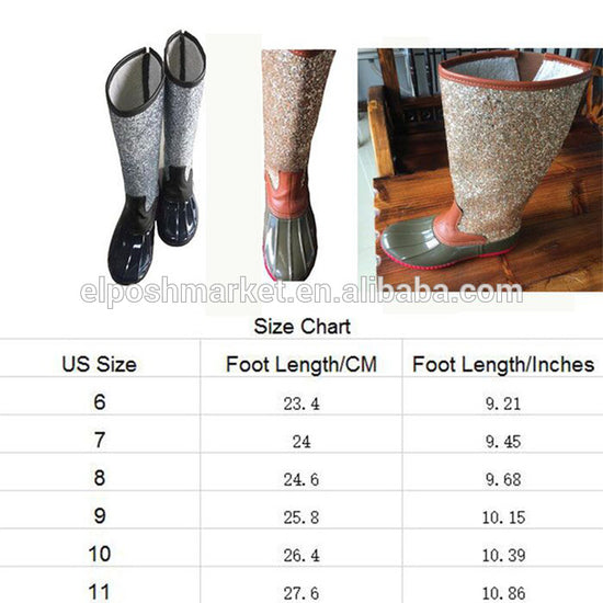 wholesale tall duck boots