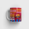 Barcelona White Mug